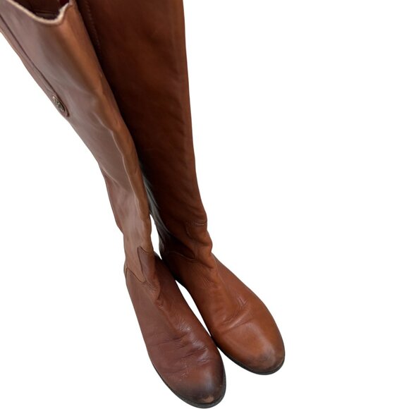 Sam Edelman Penny riding boots women’s 7 whiskey - Picture 7 of 9